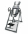 Инверсионный стол Start Line Fitness Traction складной с подушкой (Серо-серебристый) Инверсионный стол Start Line Fitness Traction складной с подушкой (Серо-серебристый)